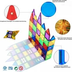 Fyse Magnetisch Speelgoed - Voordeelset 52 Stuks - Magnetische Bouwstenen - Veilig Voor Kinderen - Magna Tiles - Magnetisch Speelgoed - Stimuleer Creativiteit - Bouwset Met Magnetische Blokken 13 Fyse Magnetisch Speelgoed - Voordeelset 52 Stuks - Magnetische Bouwstenen - Veilig Voor Kinderen - Magna Tiles - Magnetisch Speelgoed - Stimuleer Creativiteit - Bouwset Met Magnetische Blokken -Goedkope Blokken Winkel 550x549 11