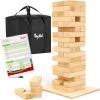 Toyfel Riski – Grote FSC® Houten Stapeltoren 70cm XXL – 54 Stapelen Stukken Met Ondersteuningsbord & Scorebord – Spannend Openluchttuinspel Voor Het Gezin -Goedkope Blokken Winkel 550x549 16