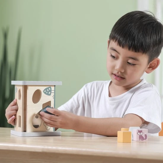 PolarB By ViGa - Vormenstoof - Motoriek Oefenen - Hout - 162x160x140mm 4 PolarB By ViGa - Vormenstoof - Motoriek Oefenen - Hout - 162x160x140mm - Afbeelding 2