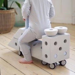 Modu Half Ball Kit- Zachte Blokken-9 Onderdelen- Speelgoed 1 Jaar - Blauw -Goedkope Blokken Winkel 550x550 145