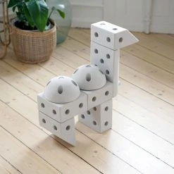 Modu Half Ball Kit- Zachte Blokken-9 Onderdelen- Speelgoed 1 Jaar - Blauw -Goedkope Blokken Winkel 550x550 148