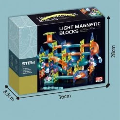 STEM Nieuwe Licht Magnetische Blokken-110 Stuk-3D Magnetisch Speelgoed- Magnetische Bouwset Met Verlichting-Light Magnetic Blocks -Goedkope Blokken Winkel 550x550 167