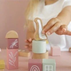 Little Dutch - Bouwblokken Pink -Goedkope Blokken Winkel 550x550 17