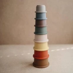 Stapelbekers Retro | Mushie -Goedkope Blokken Winkel 550x550 200