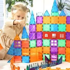 Fyse Magnetische Bouwtegels Voor Kinderen 60 Stuks, Magnetische Blokkenset Constructie STEM-magneten Speelgoed Voor Kinderen -Goedkope Blokken Winkel 550x550 235