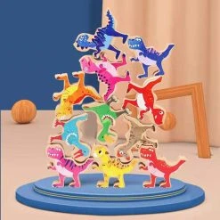 Melloniki Houten Dinosaurus Balans Spel