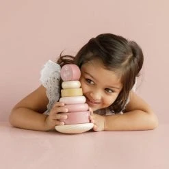 Little Dutch Houten Tuimelstapelaar Flower -Goedkope Blokken Winkel 550x550 33