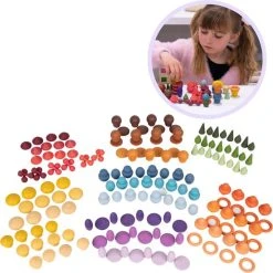 Commotion TickiT Houten Treasures Starter Set | 168 Stuks