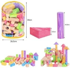 Spielwerk Schuimbouwstenen 100st. -Goedkope Blokken Winkel 550x550 407