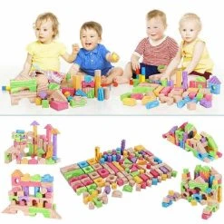 Spielwerk Schuimbouwstenen 100st. -Goedkope Blokken Winkel 550x550 411