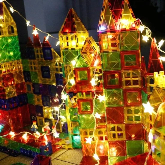 Fyse Magnetisch Speelgoed - Voordeelset 100 Stuks - Magnetische Bouwstenen - Veilig Voor Kinderen - Magna Tiles - Magnetisch Speelgoed - Stimuleer Creativiteit - Bouwset Met Magnetische Blokken 7 Fyse Magnetisch Speelgoed - Voordeelset 100 Stuks - Magnetische Bouwstenen - Veilig Voor Kinderen - Magna Tiles - Magnetisch Speelgoed - Stimuleer Creativiteit - Bouwset Met Magnetische Blokken - Afbeelding 5