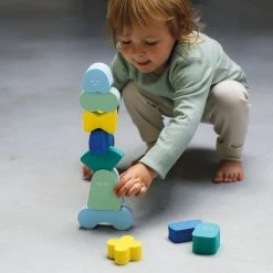 Quut - Blokki - Mint Blauw - Balans Blokken -Goedkope Blokken Winkel 550x550 451