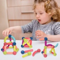 B-Joy BJoy Magnetische Sticks 36 Stuks - Creativiteit Speelgoed Kinderen Cadeau Sinterklaas -Goedkope Blokken Winkel 550x550 453