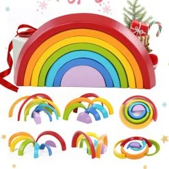 Muao Rainbow Houten Blokken 7 Stuks - Educatief Speelgoed - Bouwstenen - Houten Regenboog - Puzzelstuk Speelgoed - Geometrie Bouwstenen Voor Kinderen Baby Peuters - Geschenken Voor Kinderen 19 Muao Rainbow Houten Blokken 7 Stuks - Educatief Speelgoed - Bouwstenen - Houten Regenboog - Puzzelstuk Speelgoed - Geometrie Bouwstenen Voor Kinderen Baby Peuters - Geschenken Voor Kinderen -Goedkope Blokken Winkel 550x550 472
