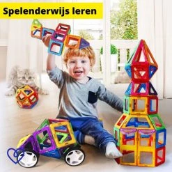 Magnificos - Luxe Magnetische Tegels - Montessori Speelgoed - Magnetische Bouwblokken - Magnetic Tiles - 106 Stuks -Goedkope Blokken Winkel 550x550 473