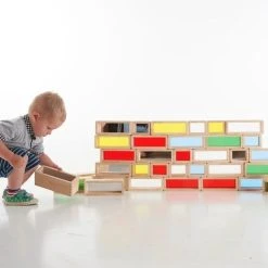 TickiT - 36 Regenboog Bakstenen Reuzen Blokken Hout 15 TickiT - 36 Regenboog Bakstenen Reuzen Blokken Hout -Goedkope Blokken Winkel 550x550 477