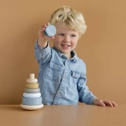 Little Dutch Houten Tuimelstapelaar Ocean -Goedkope Blokken Winkel 550x550 56