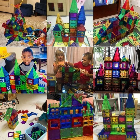 Polaza® Magnetische Speelgoed - Magnetische Bouwblokken - Magnetisch Speelgoed Bouwblokken 13 Polaza® Magnetische Speelgoed - Magnetische Bouwblokken - Magnetisch Speelgoed Bouwblokken - Afbeelding 11