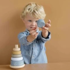 Little Dutch Houten Tuimelstapelaar Ocean -Goedkope Blokken Winkel 550x550 62