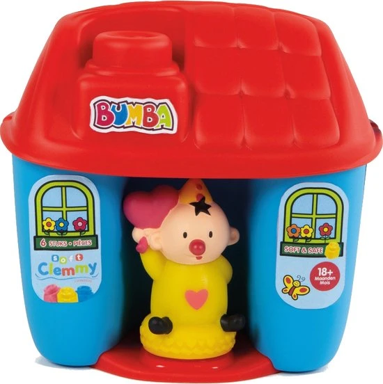 Studio 100 Blokkenemmer Bumba 13,8 X 19 Cm Rood/blauw 8-delig 11 Studio 100 Blokkenemmer Bumba 13,8 X 19 Cm Rood/blauw 8-delig - Afbeelding 9