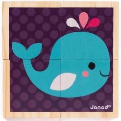 Janod Blokpuzzel Babydieren 30 Janod Blokpuzzel Babydieren -Goedkope Blokken Winkel 550x553 7