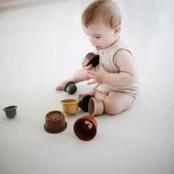 Mushie - Stapeltoren - Stapeltorens - Retro 28 Mushie - Stapeltoren - Stapeltorens - Retro -Goedkope Blokken Winkel 550x558 1