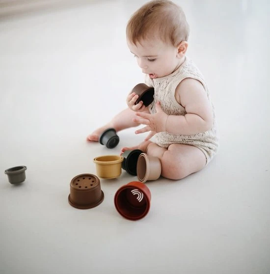 Mushie - Stapeltoren - Stapeltorens - Retro 5 Mushie - Stapeltoren - Stapeltorens - Retro - Afbeelding 3