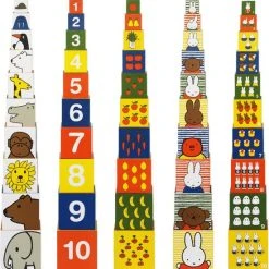 Bambolino Toys - Nijntje Stapelkubus Met 10 Blokken - Educatief Speelgoed -Goedkope Blokken Winkel 550x559 1