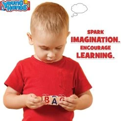 Creative Kids - Houten Leesblokken - Set Van 5 Draaiende Alfabetblokken - Easy-Grip Handvatten - Kleuterschool & Voorschoolse Leeractiviteiten - Letter Werk - Houten Montessori Speelgoed Geschenken Voor Kinderen & Peuters 14 Creative Kids - Houten Leesblokken - Set Van 5 Draaiende Alfabetblokken - Easy-Grip Handvatten - Kleuterschool & Voorschoolse Leeractiviteiten - Letter Werk - Houten Montessori Speelgoed Geschenken Voor Kinderen & Peuters -Goedkope Blokken Winkel 550x564 3