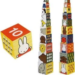 Bambolino Toys - Nijntje Stapelkubus Met 10 Blokken - Educatief Speelgoed -Goedkope Blokken Winkel 550x573