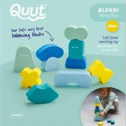 Quut - Blokki - Mint Blauw - Balans Blokken -Goedkope Blokken Winkel 550x575 9
