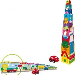 Goula Stapelblokken Met Auto -Goedkope Blokken Winkel 550x576 4