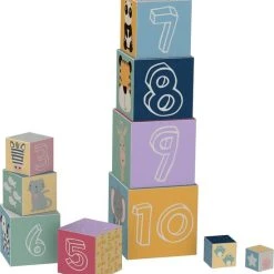 Tender Toys Stapelblokken Cijfers 10-delig