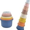 Merkloos Stacking Cups Stapeltoren Speelgoed Stapelbekers Multicolours -Goedkope Blokken Winkel 550x584 3