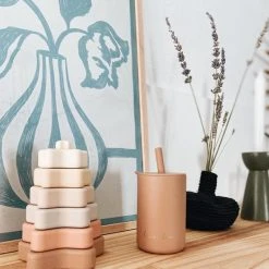 Leo Et Lea Baby Speelgoed Stapeltoren Sterren Silicone -Goedkope Blokken Winkel 550x586 3