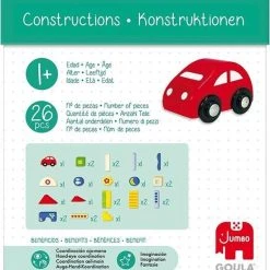 Goula Houten Blokken Met Auto - 26 Stuks -Goedkope Blokken Winkel 550x591