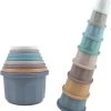 Merkloos Stacking Cups Stapeltoren Speelgoed Stapelbekers Multicolour -Goedkope Blokken Winkel 550x592 1