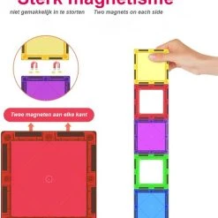 Fyse Magnetisch Speelgoed - Voordeelset 40 Stuks - Magnetische Bouwstenen - Veilig Voor Kinderen - Magna Tiles - Magnetisch Speelgoed - Stimuleer Creativiteit - Bouwset Met Magnetische Blokken 12 Fyse Magnetisch Speelgoed - Voordeelset 40 Stuks - Magnetische Bouwstenen - Veilig Voor Kinderen - Magna Tiles - Magnetisch Speelgoed - Stimuleer Creativiteit - Bouwset Met Magnetische Blokken -Goedkope Blokken Winkel 550x596 3