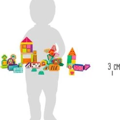 Small Foot Company Houten Blokken - Small Foot Houten Bouwblokken Boerderij 80 Stuks -Goedkope Blokken Winkel 550x600 3