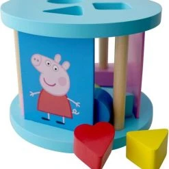 Barbo Toys Peppa Pig Houten Sorteer Box - Peuters - Baby -Goedkope Blokken Winkel 550x604