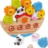 Merkloos Houten Balansspel - De Dieren In De Ark - Speelgoed Vanaf 3 Jaar -Goedkope Blokken Winkel 550x604 4