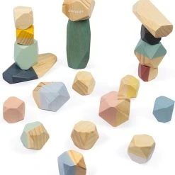 Janod Sweet Cocoon - Stapelstenen 10 Janod Sweet Cocoon - Stapelstenen -Goedkope Blokken Winkel 550x605