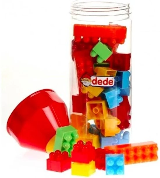 DEDE Multi Blokken Met Potlood Figuur (42 Pstk) 9 DEDE Multi Blokken Met Potlood Figuur (42 Pstk) - Afbeelding 7