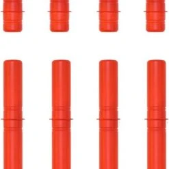 Modu Staven - Zachte Blokken- Uitbreiding - 8 Staven - Rood