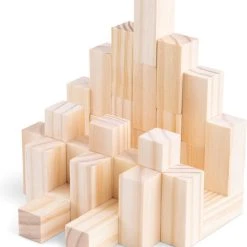 Planks 2 Play Houten Blokken - 30 Kleine Pilaren -Goedkope Blokken Winkel 550x617 1