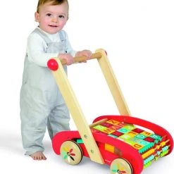 Janod Tatoo ABC Buggy - 30 Blokken