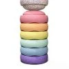Stapelstein | Pastel | Rainbow 6 + 1 Confetti Steen -Goedkope Blokken Winkel 550x621