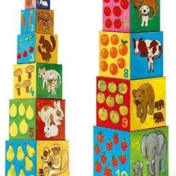 Djeco - 10 Blokken Om Te Stapelen - Mijn Vrienden 12 Djeco - 10 Blokken Om Te Stapelen - Mijn Vrienden -Goedkope Blokken Winkel 550x621 2