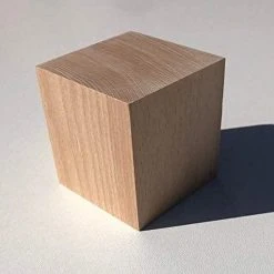 Happy Alpaca Beuken Houten Knutsel Blokken | Decoratie | 4 Cm | Per Stuk -Goedkope Blokken Winkel 550x635 1