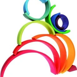 Grimm's Regenboog - Groot (12-delig) -Goedkope Blokken Winkel 550x635